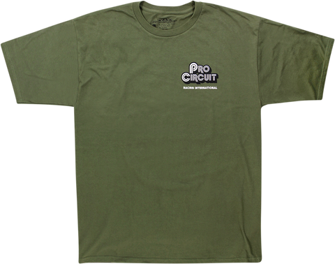 PRO CIRCUIT Pit Bike T-Shirt - Green - 2XL 6431720-050