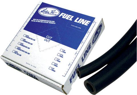 MOTION PRO Premium Fuel Line - Black - 1/4" - 25' 12-0041