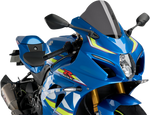 PUIG HI-TECH PARTS Race Windscreen - Dark Smoke - GSX-R 3631F