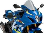 PUIG HI-TECH PARTS Race Windscreen - Smoke - GSX-R 3631H