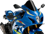 PUIG HI-TECH PARTS Race Windscreen - Black - GSX-R 3631N