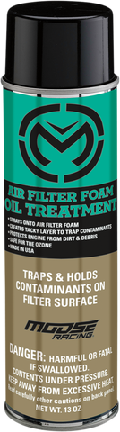 MOOSE RACING Foam Air Filter Oil - 13 oz. net wt. - Aerosol SPFFO1