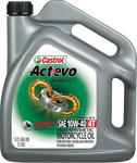 CASTROL Act Evo® Semi-Synthetic 4T Engine Oil - 10W-40 - 1 U.S. gal. 15D7D4