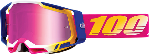 Racecraft 2 Goggle Mission Mirror Pink Lens