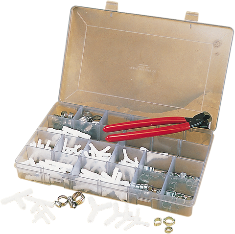 MOTION PRO T-Connector Fuel Line Fittings - 1/4" 12-0019