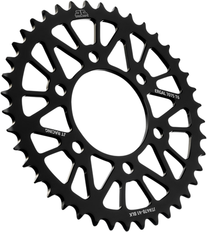 JT SPROCKETS Rear Sprocket - Kawasaki - Black - 41-Tooth JTA478.41BLK