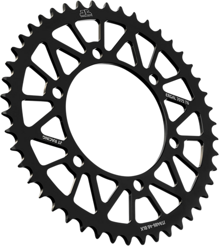 JT SPROCKETS Rear Sprocket - Kawasaki/Yamaha - Black - 46-Tooth JTA486.46BLK