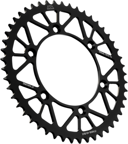 JT SPROCKETS Rear Sprocket - Suzuki - Black - 49-Tooth JTA808.49BLK