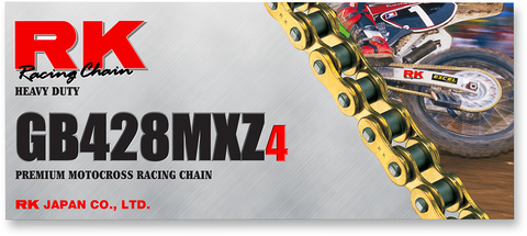 RK 428 MXZ/4 - Heavy Duty Chain - 134 Links GB428MXZ-134