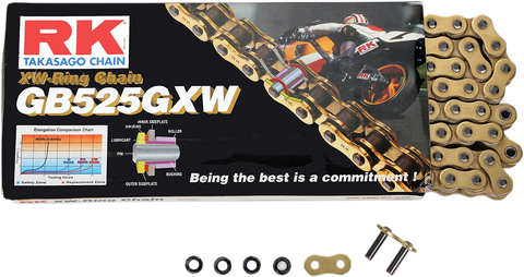 RK GB 525 GXW - Chain - 112 Links GB525GXW-112