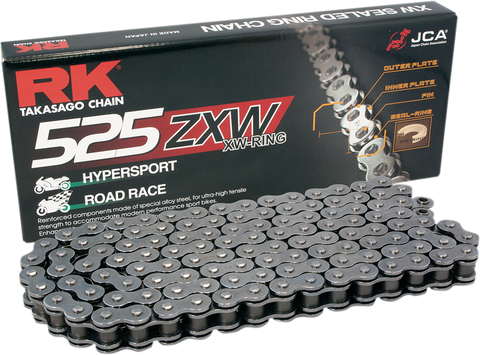 RK 525 ZXW - Sealed Chain - 150 Links GG525ZXW-150