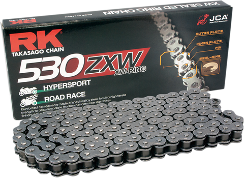 RK 530 ZXW - Sealed Chain - 120 Links GG530ZXW-120