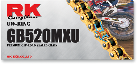RK 520 MXU - Sealed UW-Ring - Clip Connecting Link GB520MXU-CL