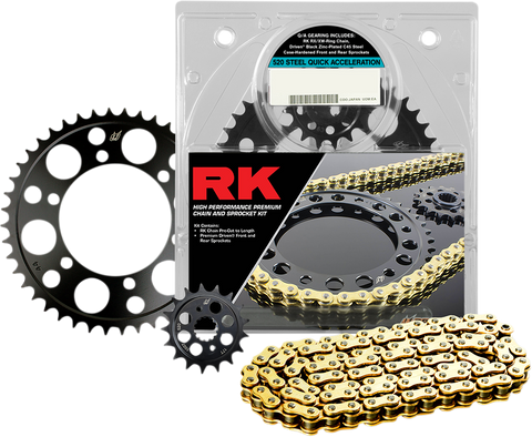 RK Chain Kit - Gold - Kawasaki - ZX-6R '07-'16 2068-079PG