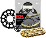 RK Aluminum Race Chain and Sprocket Kit - BMW S 1000RR - '12-'16 9101-128DG