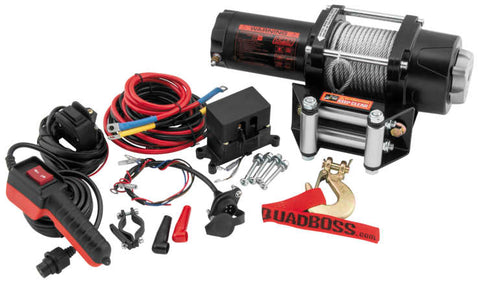 WINCH 3500LB W/CABLE QB