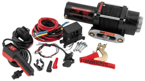 WINCH 3500LB W/SYNTHETIC QB