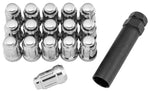 SPLINE LUG NUTS 12X1.25 SILVR