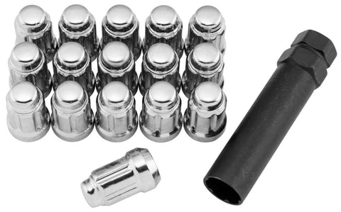 SPLINE LUG NUTS 12X1.5 SILVER