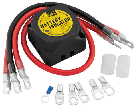 QB DUAL BATTERY ISOLATOR W/KIT
