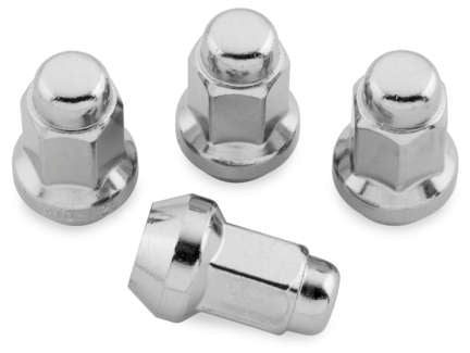 LUG NUTS, 10X1.25 14MM-OD 4/BX