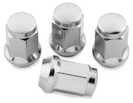 LUG NUTS, 12X1.50 17MM-OD 4/BX