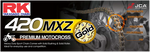 RK GB420 MXZ - Connecting Link - Clip - Gold GB420MXZ-CL