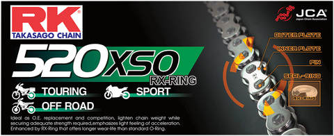 RK 520 XSO - Chain - 100 Feet 520XSO100FT