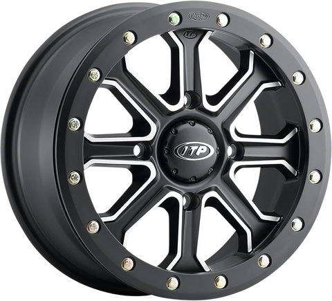 ITP Inertia Wheel - Front/Rear - Black - 14x7 - 4/137 - 5+2 1422523727B