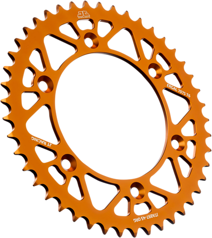 JT SPROCKETS Rear Sprocket - Orange - 45-Tooth JTA897.45ORG