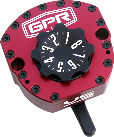 GPR V5-S Steering Damper - Red - R6 5-5011-4005R