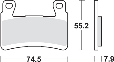 SBS HS Brake Pads - Kawsasaki - 894HS 894HS