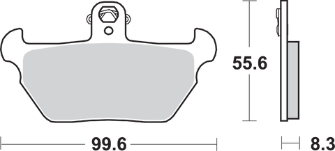 SBS HS Brake Pads - BMW - 644HS 644HS