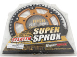 Rear Stealth Sprocket Alu/Stl 47t 525 Gld Tri