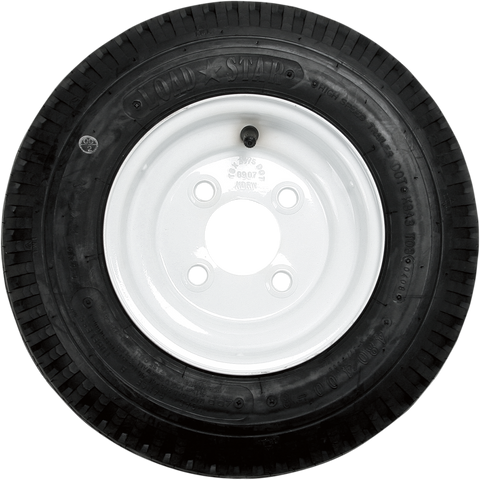 KENDA Tire/Wheel - Load Range B - 4.80-8 - 4 Hole - 4 Ply 30000