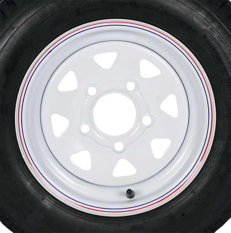 KENDA Tire/Wheel - Load Range C - 5.30-12 - 5 Hole - 6 Ply 30820