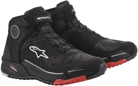 ALPINESTARS CR-X Drystar® Shoes - Black Camo/Red - US 10.5 261182099310.5