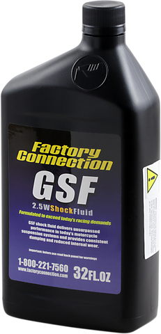 FACTORY CONNECTION F.C. Shock Fluid - 2.5wt - 1 U.S. quart GSF