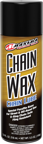 MAXIMA RACING OIL Chain Wax Lube - 5.5 oz. net wt. - Aerosol 74908-N