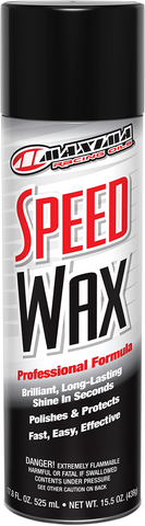 MAXIMA RACING OIL Speed Wax Detailer - 15.5 oz. net wt. - Aerosol 70-76920-N