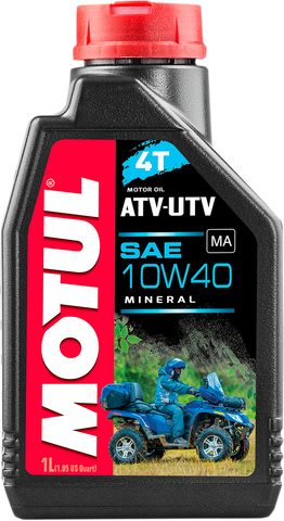 MOTUL ATV-UTV 4T Mineral-Based Oil - 10W-40 - 1 L 105878