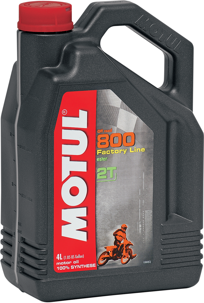  Motul 800-2t Road 100% Synthetic Premix 1-Liter : Automotive