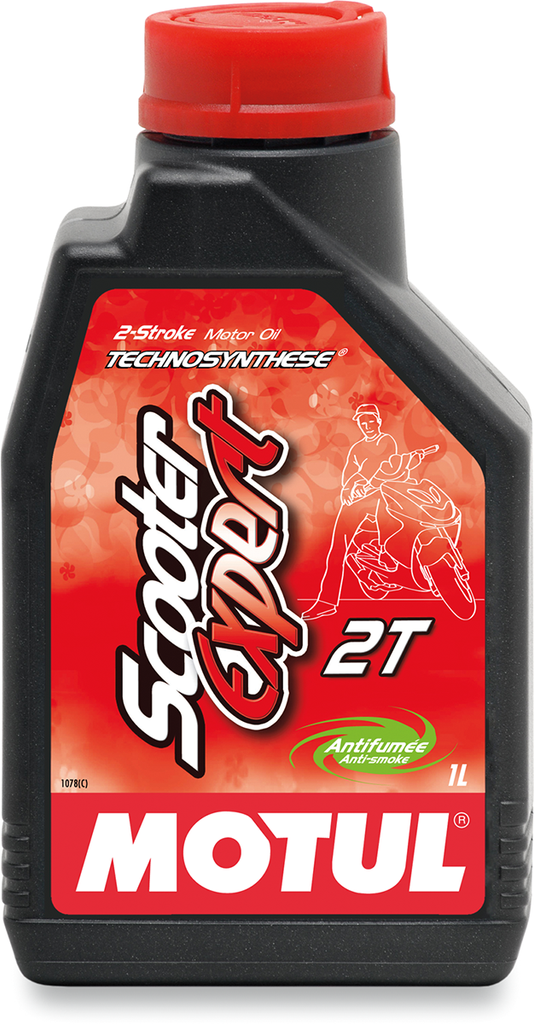 MOTUL Scooter Expert 2T Synthetic Blend Oil - 1 L 105880 – Cascade Tire &  Racing Services