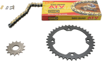 REGINA Chain and Sprocket Kit - YFZ 450/YFM 600 5QUAD/098KYA018