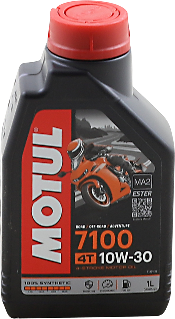  Motul 7100 10w40 100% Synthetic 4-Liter : Automotive