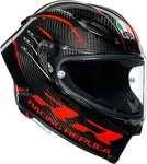 AGV Pista GP RR Helmet - Performance - Carbon/Red - ML 216031D2MY00108