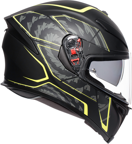 AGV K5 S Helmet - Tornado - Black/Yellow Fluo - 2XL 210041O2MY00411