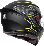 AGV K5 S Helmet - Tornado - Black/Yellow Fluo - Small 210041O2MY00405