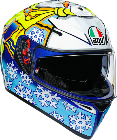 AGV K3 SV Helmet - Rossi Winter Test 2016 - Large 210301O0MY00109