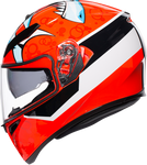 AGV K3 SV Helmet - Attack - Small 210301O2MY00405